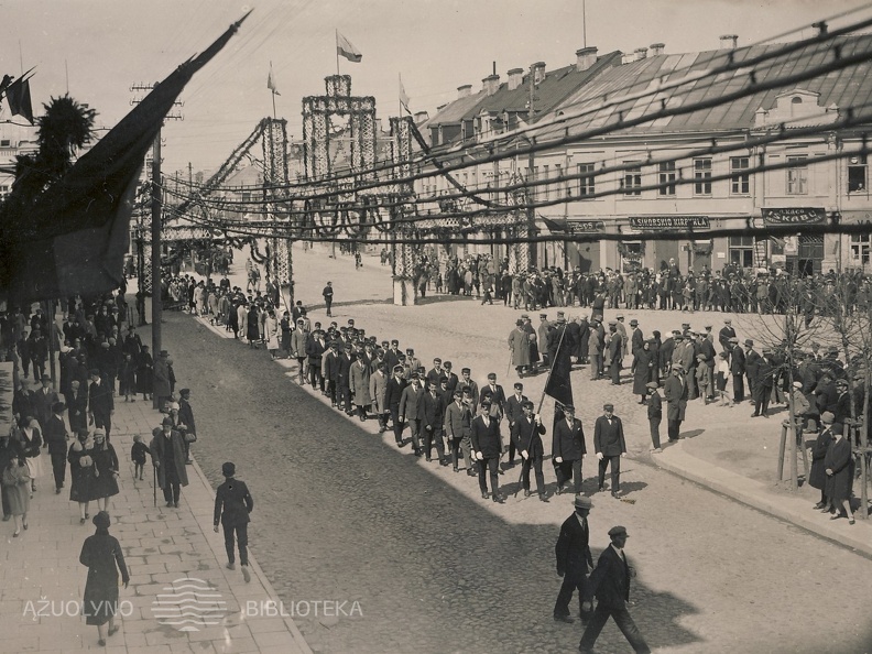 Studentai ateitininkai laisvės al. 1928 m.