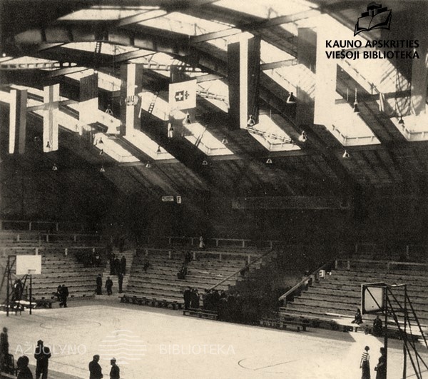 Pirmenybėms parengta Sporto halė. 1939 m.