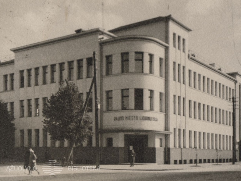 Kauno miesto ligonių kasa. XX a. 4 deš.