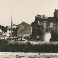 Centrinės elektrinės griuvėsiai. 1944 m.