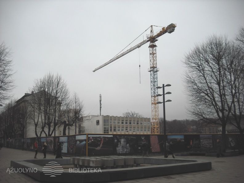 Laisvės al. ir S. Daukanto g. kampas. 2014 m.