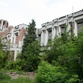 Apleista buvusi kavinė-restoranas „Kaukas“. 2011 m.