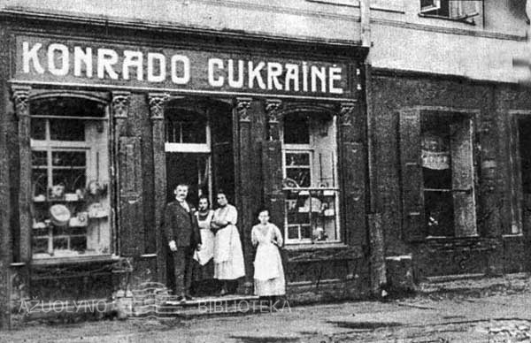 M. Konrado cukrainė. XX a. 3 deš.