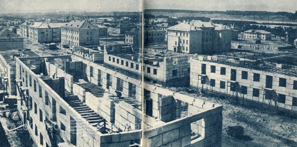 Kauno HES darbuotojų miestelio statybos