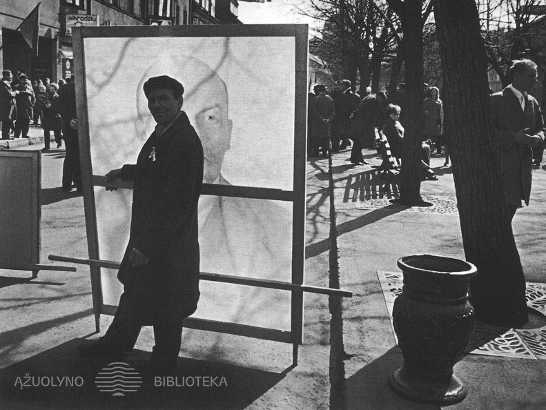 Demonstracija Kaune. 1967 m.