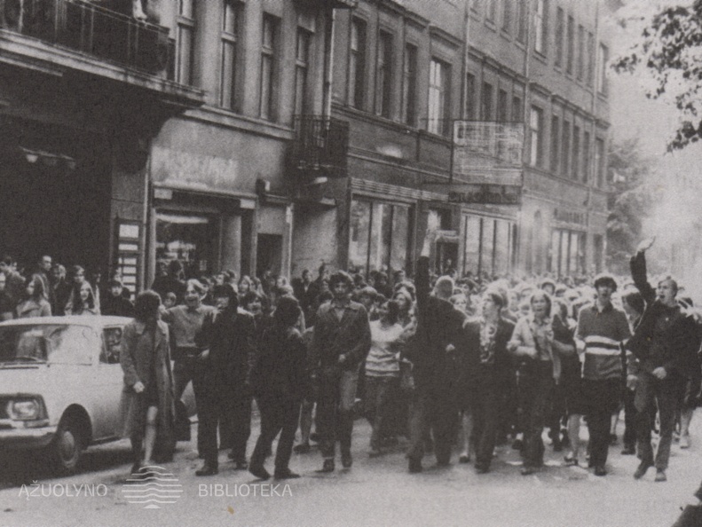 Protesto demonstracijos Laisvės al.