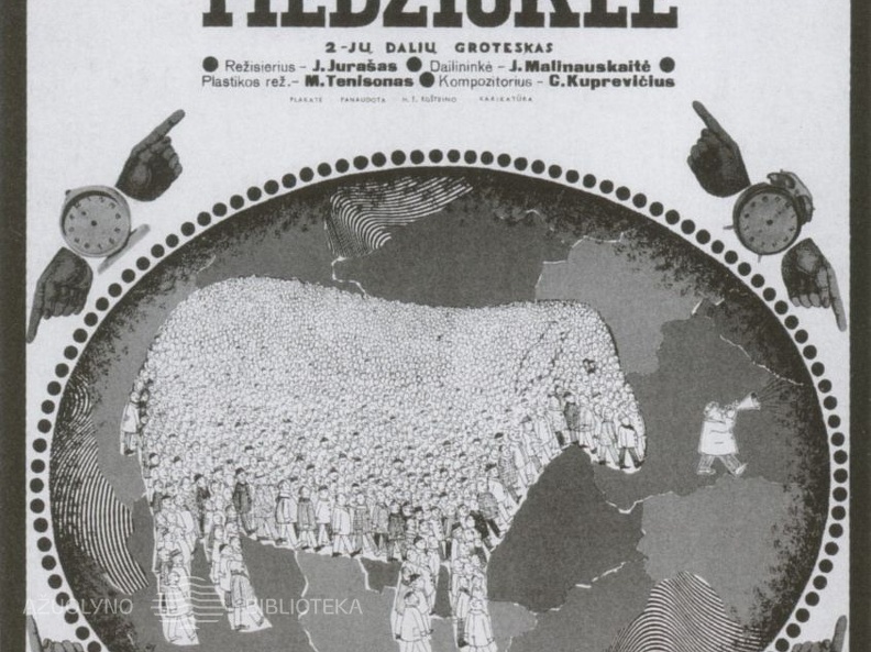 „Mamutų medžioklės“ afiša