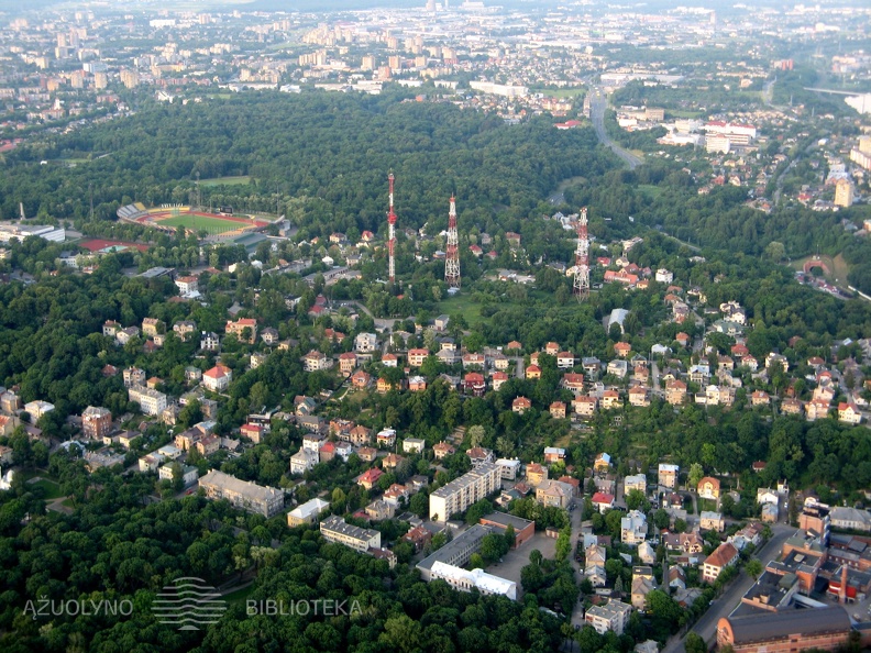 Žaliakalnio ir kt. mikrorajonų panorama