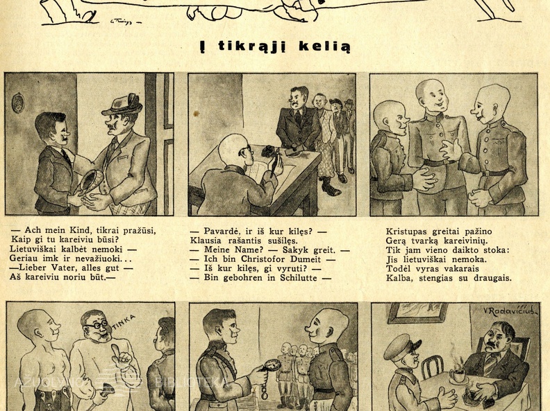 Kuprinės pabiros. Į tikrąjį kelią.