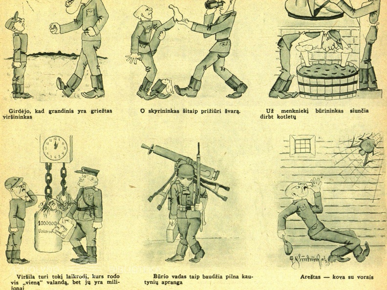 Kaip jaunas kareivis Rūkštelė įsivaizdavo viršininkus