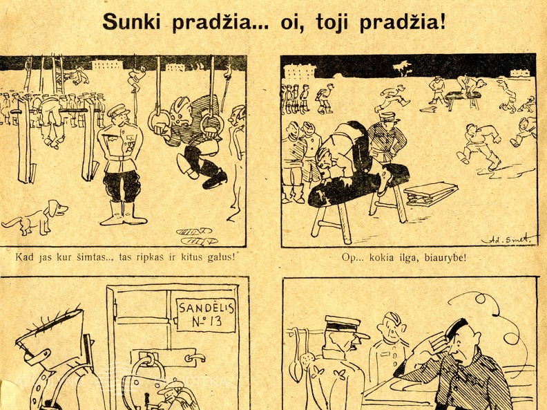 Kuprinės pabiros. Sunki pradžia... oi, toji pradžia!