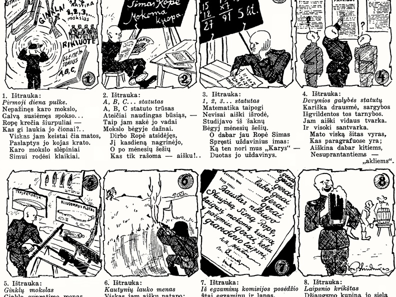 Kaip naujokas Simas Ropė baigė mokomąją kuopą