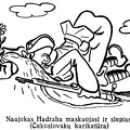 Naujokas Hadraba maskuojasi ir slepiasi