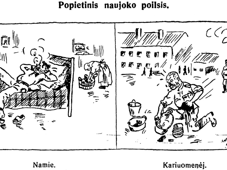 Popietinis naujoko poilsis