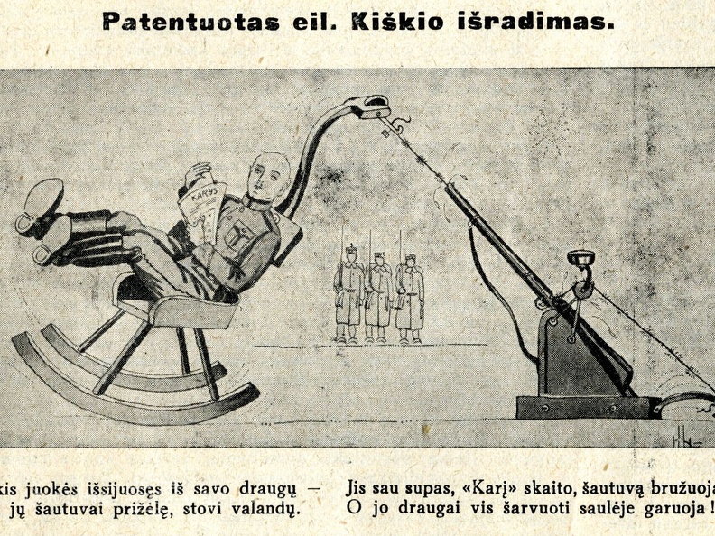 Patentuotas eil. Kiškio išradimas