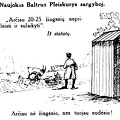 Naujokas Baltrus Pleiskurys sargyboj
