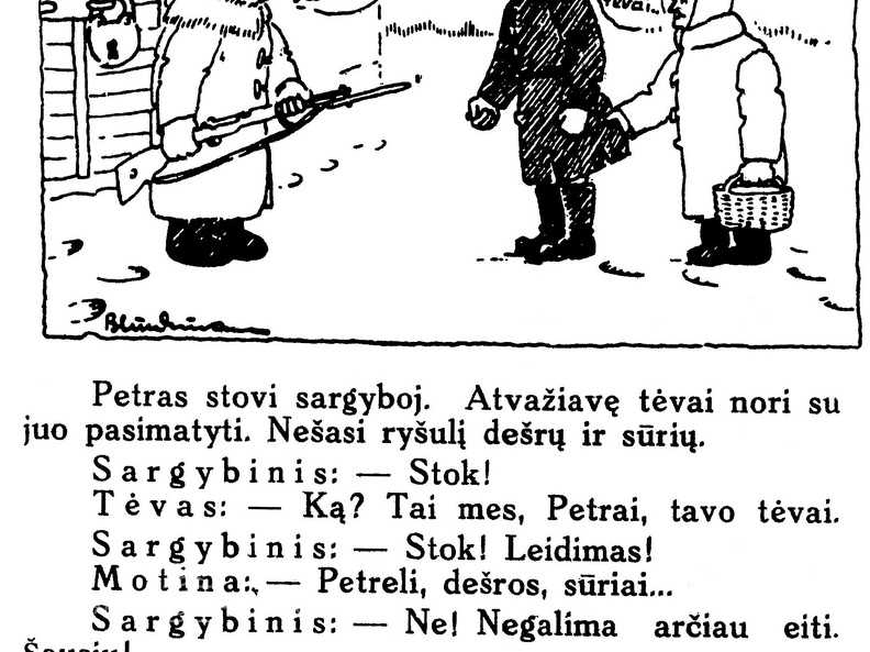 Drausmingas sargybinis