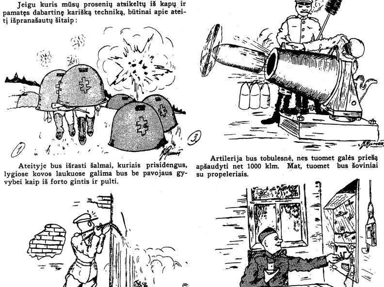 Kuprinės pabiros. Ateities karas