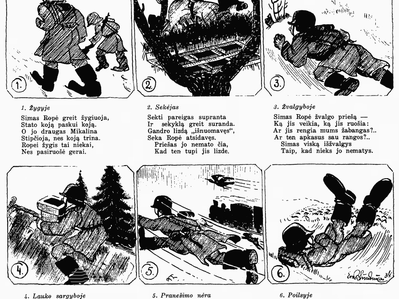 Naujokas Simas Ropė lauko tarnyboje