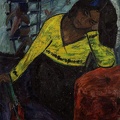 Antanas Samuolis. Geltona moteris. 1933 m.