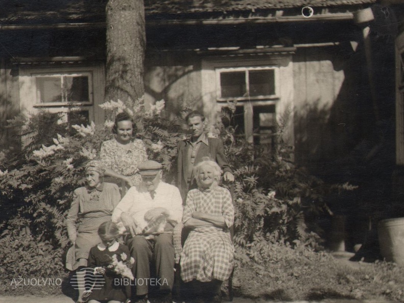 Gydytojas Rokas Šliūpas su artimaisiais