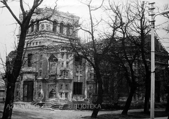 Kalvarijos stačiatikių cerkvės griuvėsiai