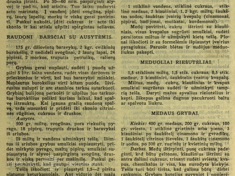 Kūčių ir Kalėdinių valgių receptai