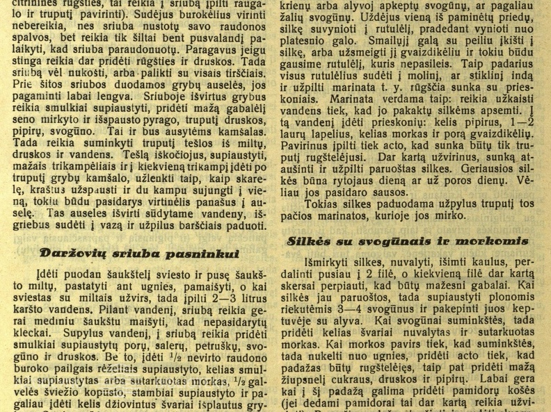 Kūčių valgių receptai