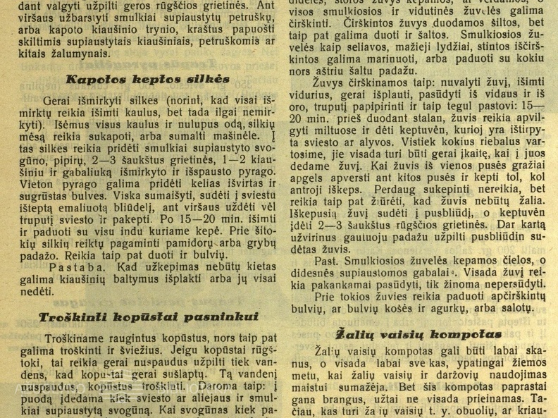 Kūčių valgių receptai