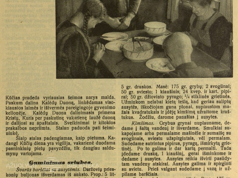 Kūčių tradicijos ir valgių receptai