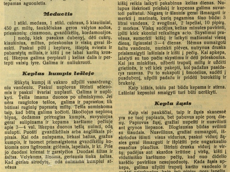 Kalėdinių valgių receptai