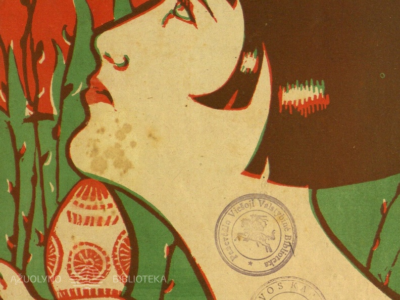 1930, Jaunųjų pasaulis, nr.7, viršelis.