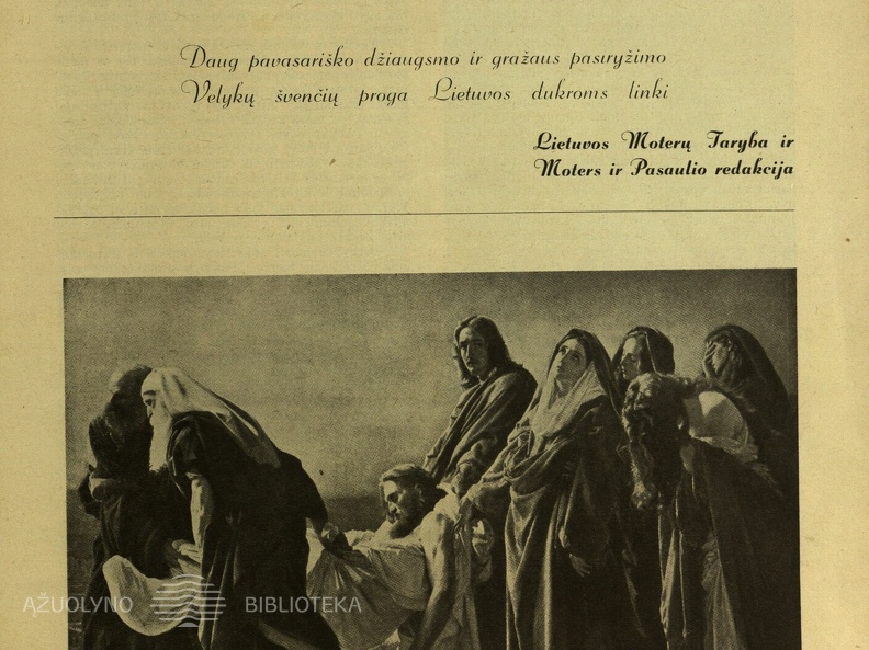 1938, Moteris ir pasaulis, nr. 4, p. 1.