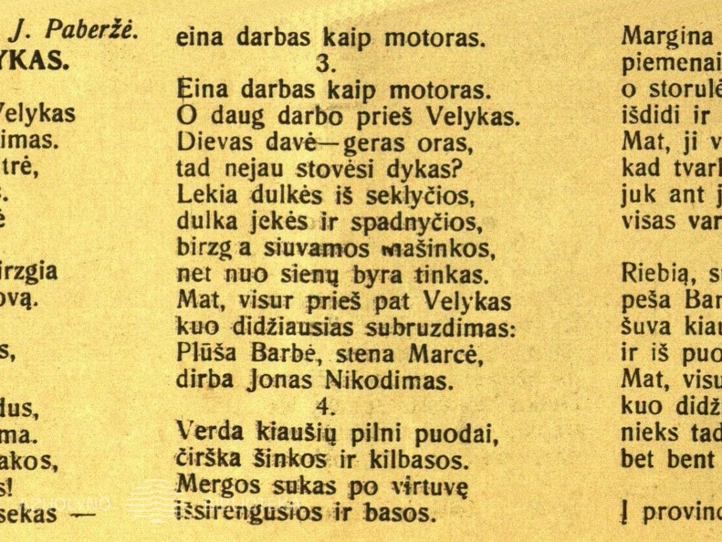 Aplink Velykas
