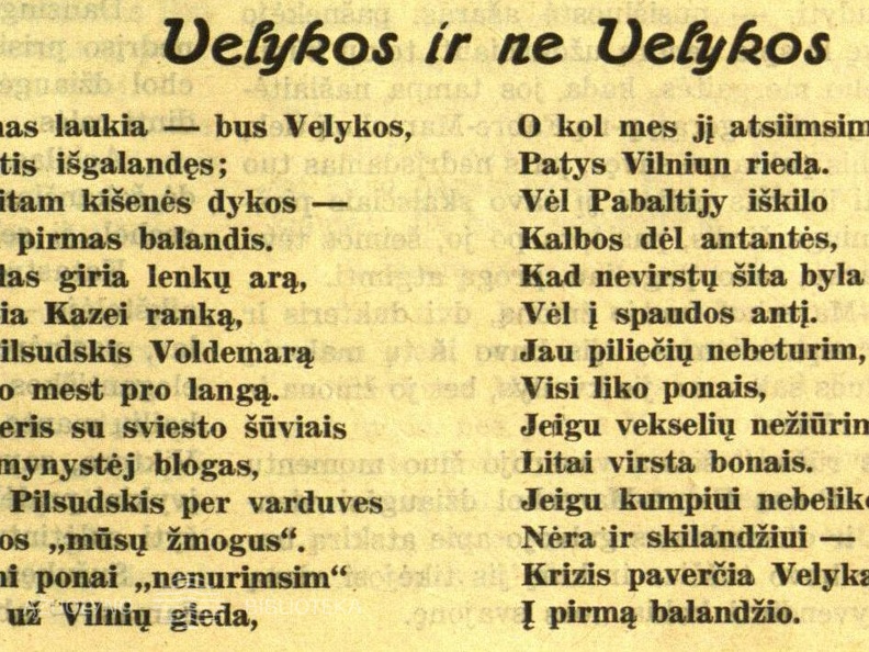 Velykos ir ne Velykos