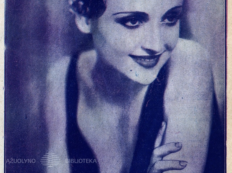 „Nauja Paramounto žvaigždė – blondinė Carole Lambard.“