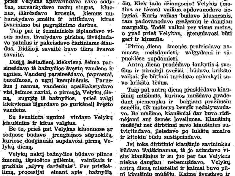 Velykų papročiai