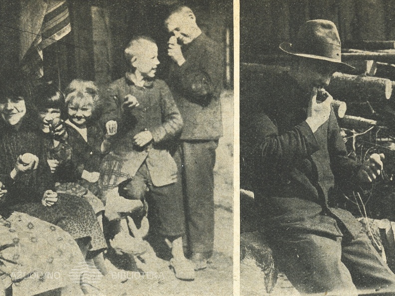 1929 metų Velykų šventės vaizdai.  Nuotr. A. Žibo.