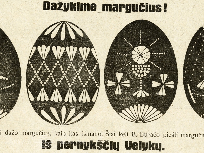 B. Buračo piešti margučiai