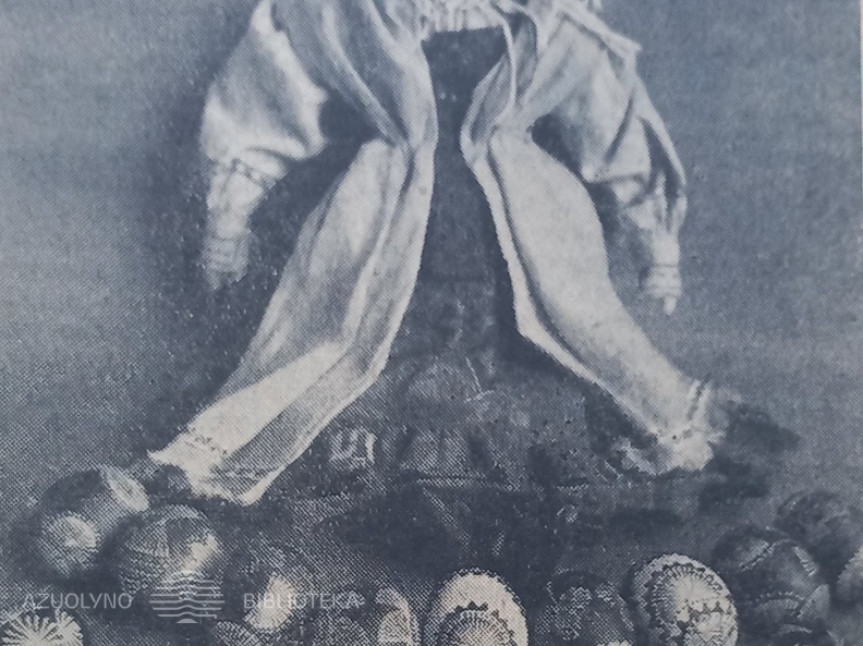 „Velykų lėlė. Liaudies kūryba“.  Nuotr. B. Buračo.