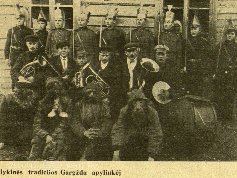 Velykiniai persirengėliai. Gargždai