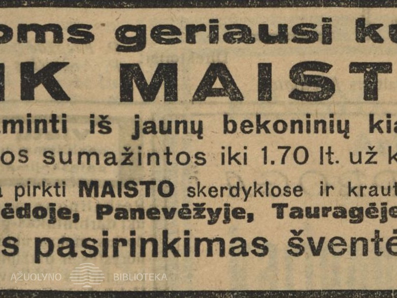 Maistas