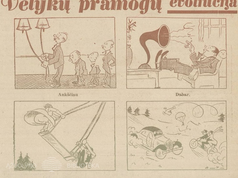 Pramogų evoliucija