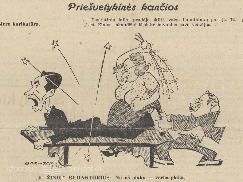 Plakimas verba valstiečių liaudininkų