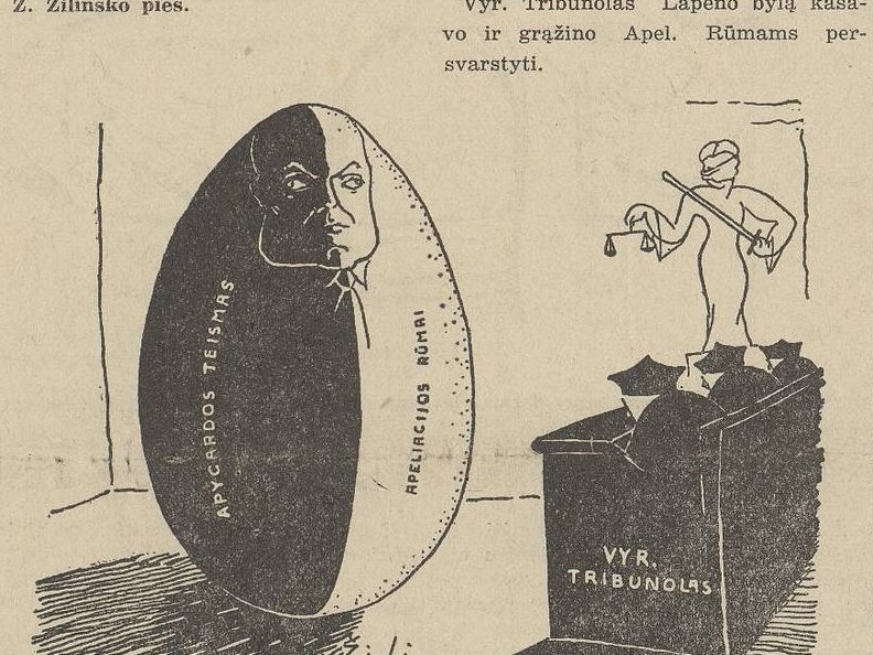Lapėno byla teismai