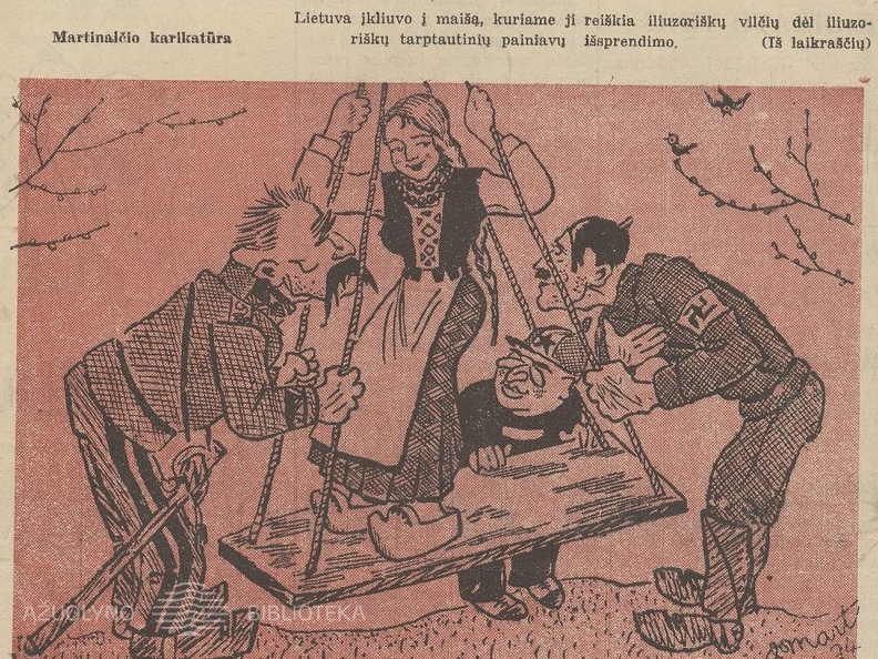 Tarptautinė Lietuvos padėtis