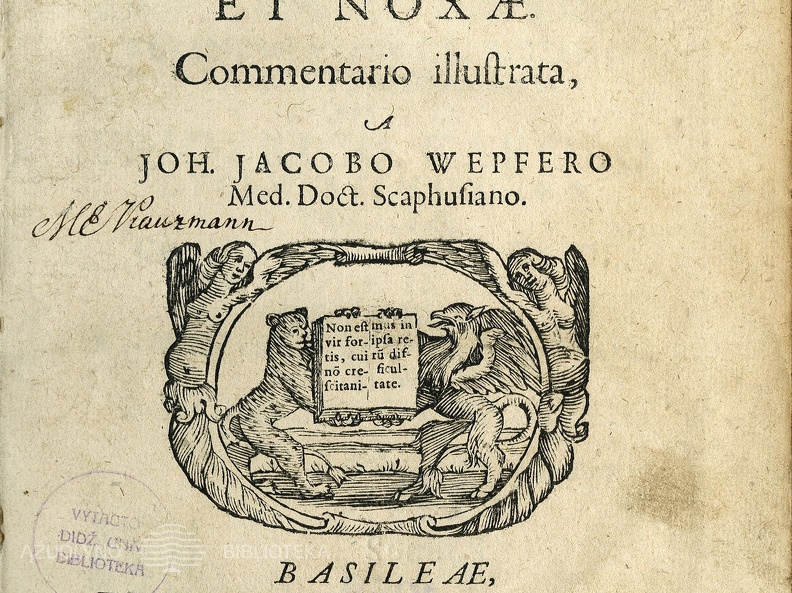 Cicutae aquaticae historia et noxae: Commentario illustrata