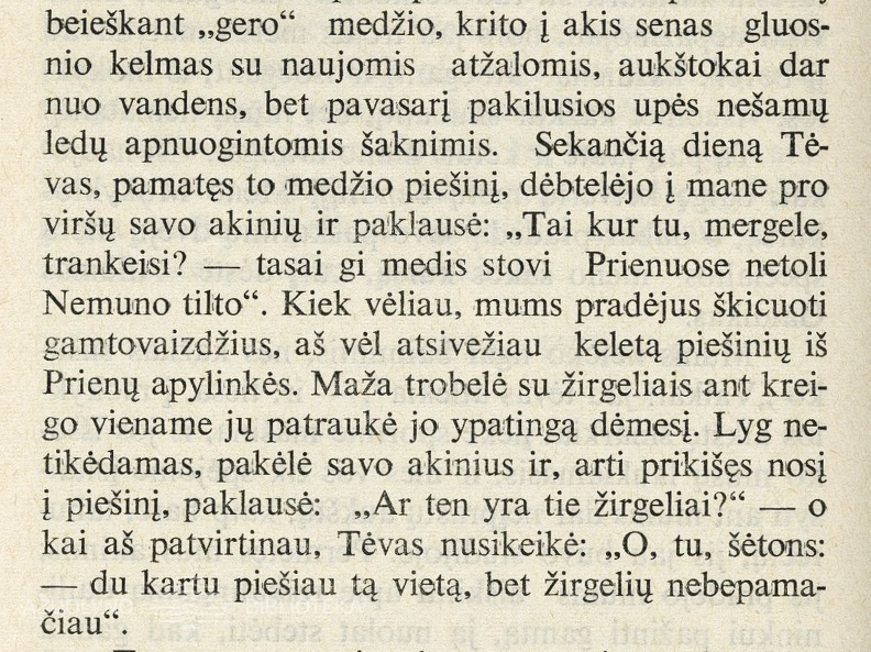 Dail. Adomą Galdiką prisiminus / Dail. B. Vilkutaitytė-Gedvilienė