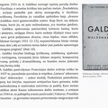 [Waldemar George pastangos populiarinant Adomą Galdiką Prancūzijoje]