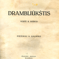 Drambliūkštis / Rudyardas Kiplingas; vertė K.Binkis; piešiniai A.Galdiko.